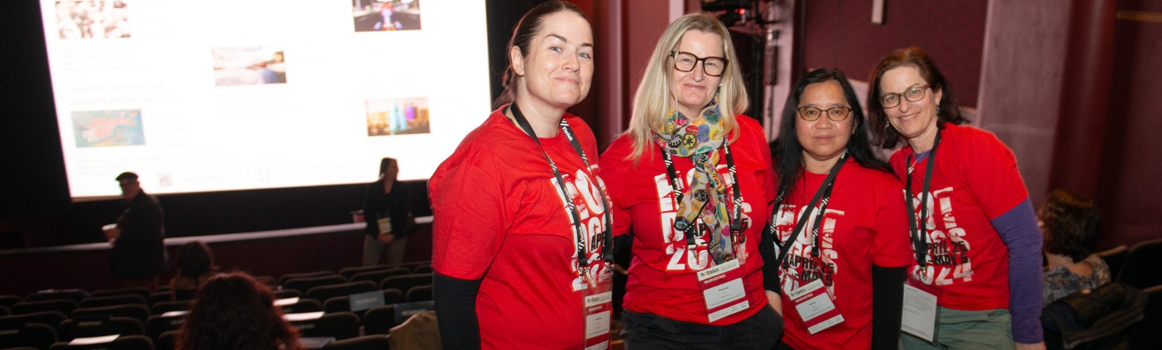 Volunteers at Hot Docs Cinema