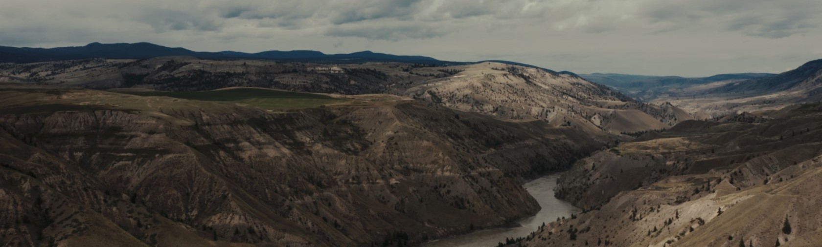 River and mountains, from Returning Home