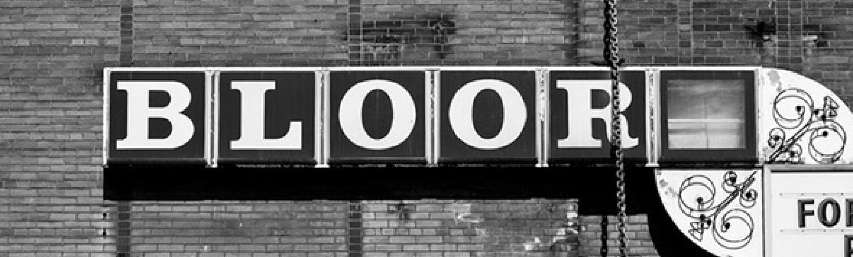 Old Bloor Cinema marquee