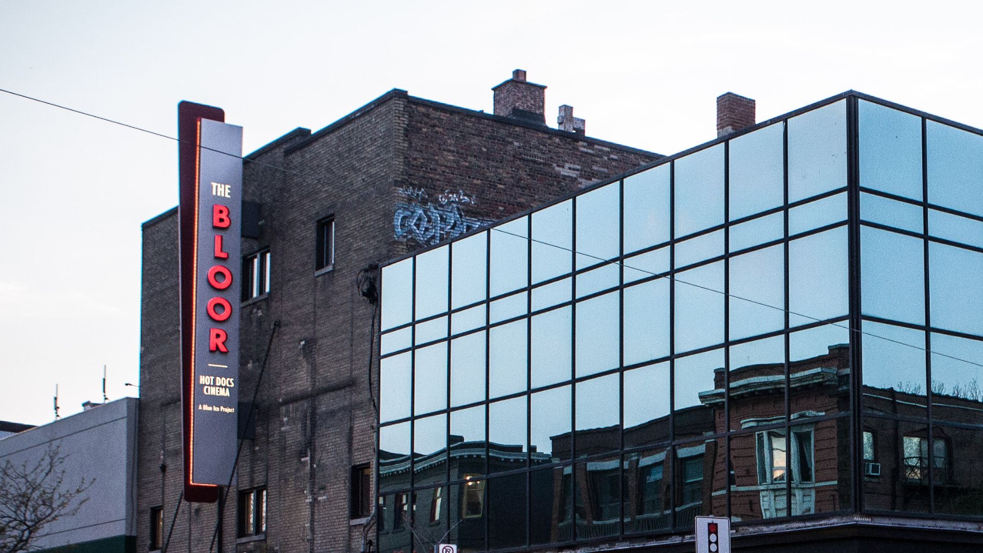 Exterior of the Bloor Hot Docs Cinema